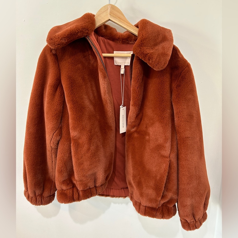 Rebecca Taylor fur coat - Picture 3 of 3
